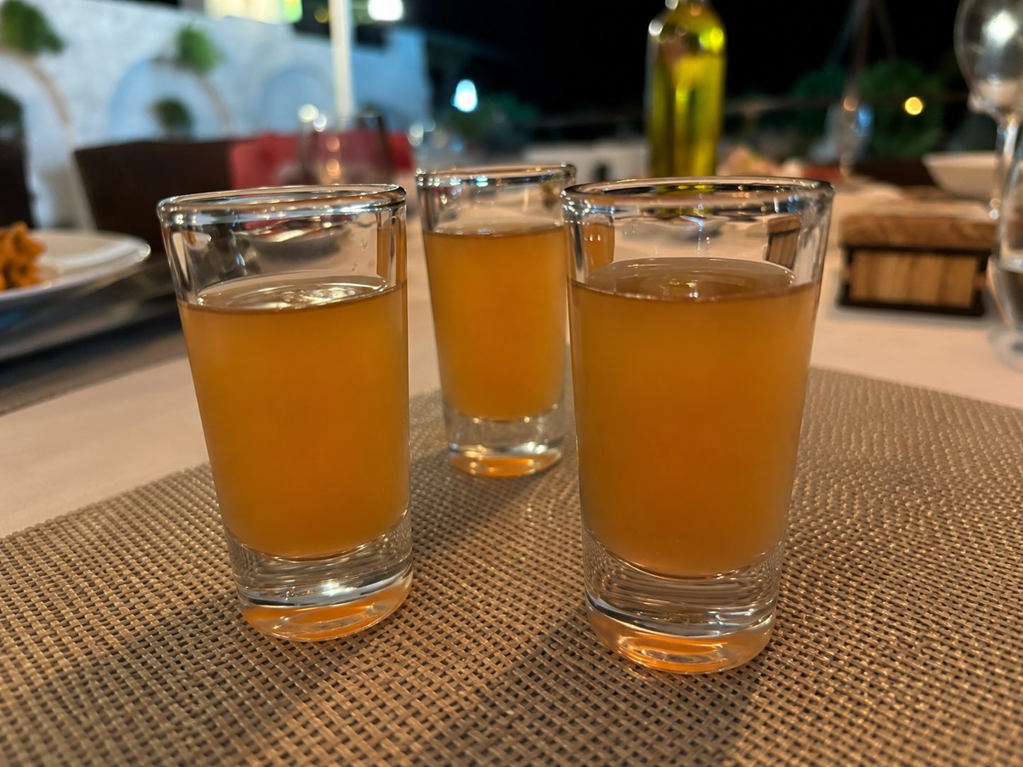 Digestivo de bienvenida — Bellagio Lanzarote